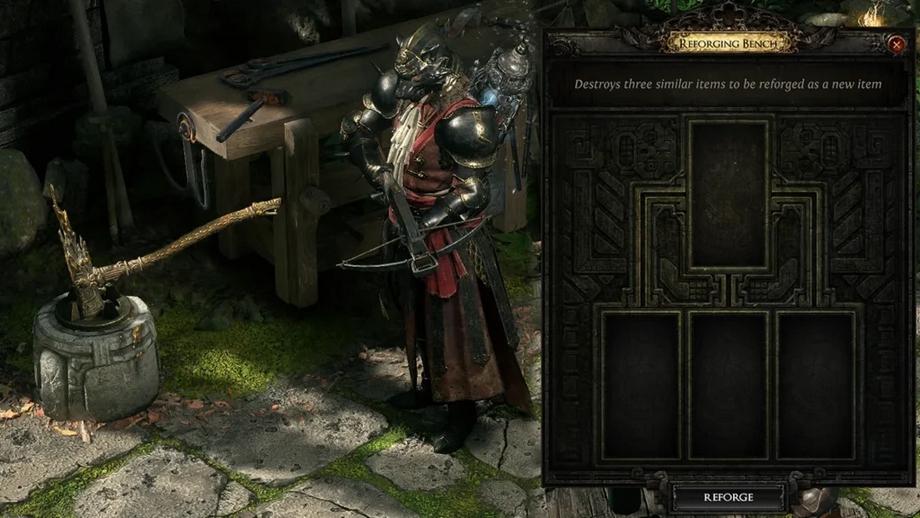 How To Get Reforging Bench in Path of Exile 2